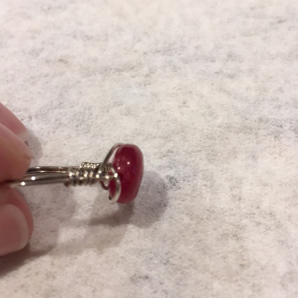 Genuine Ruby And Sterling Silver Ring - image 5